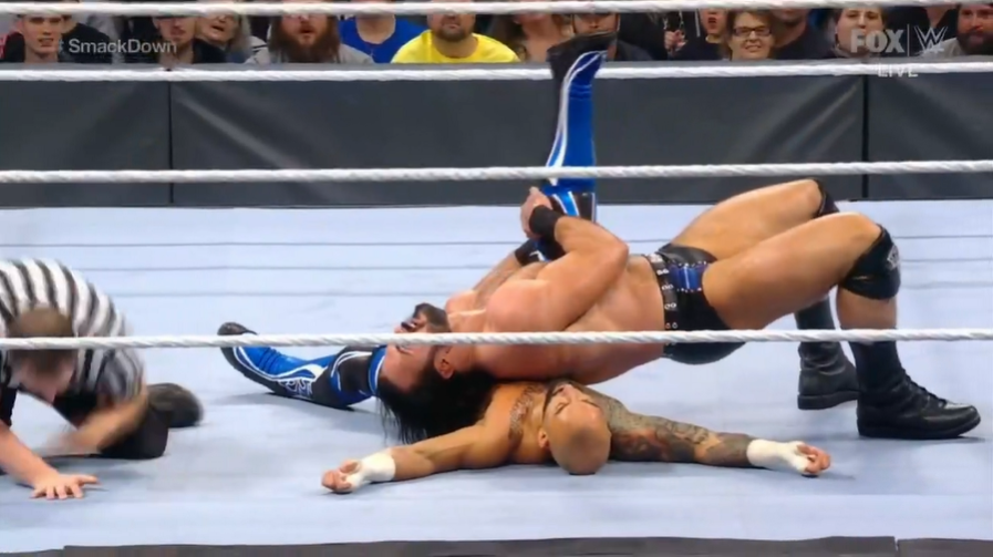 Drew McIntyre y Ricochet - WWE SmackDown 5 de noviembre 2021