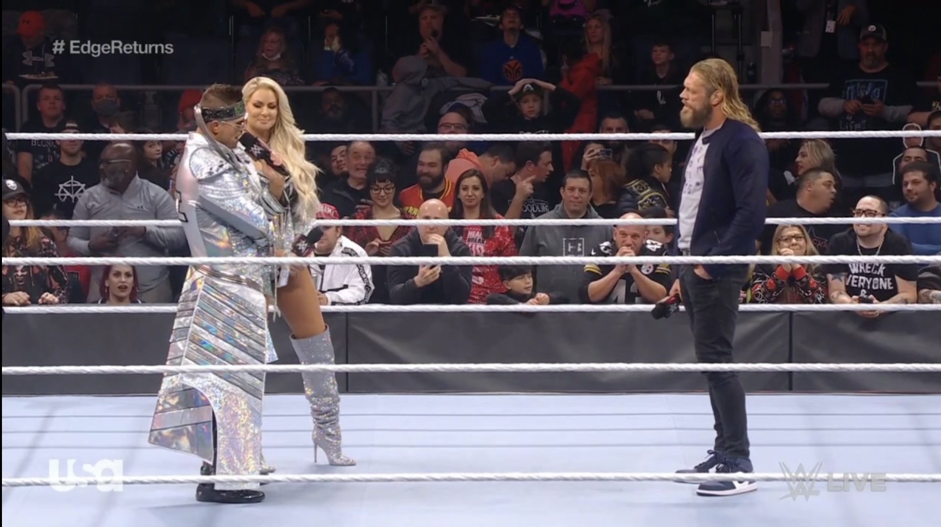 Edge y The Miz - WWE Raw 29 de noviembre 2021