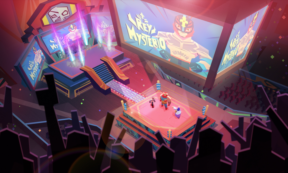 Rey Mysterio vs. La Oscuridad en 2022 en Cartoon Network 2