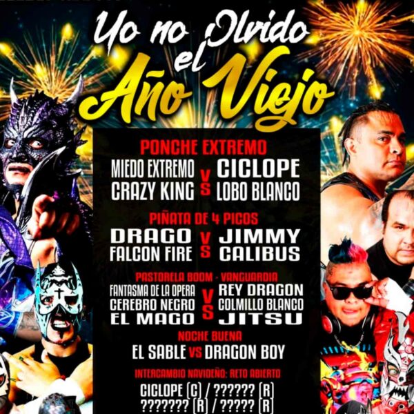 Lucha Libre Vanguardia Año Viejo