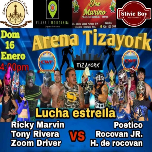 Arena Tizayork 16 de enero 2022