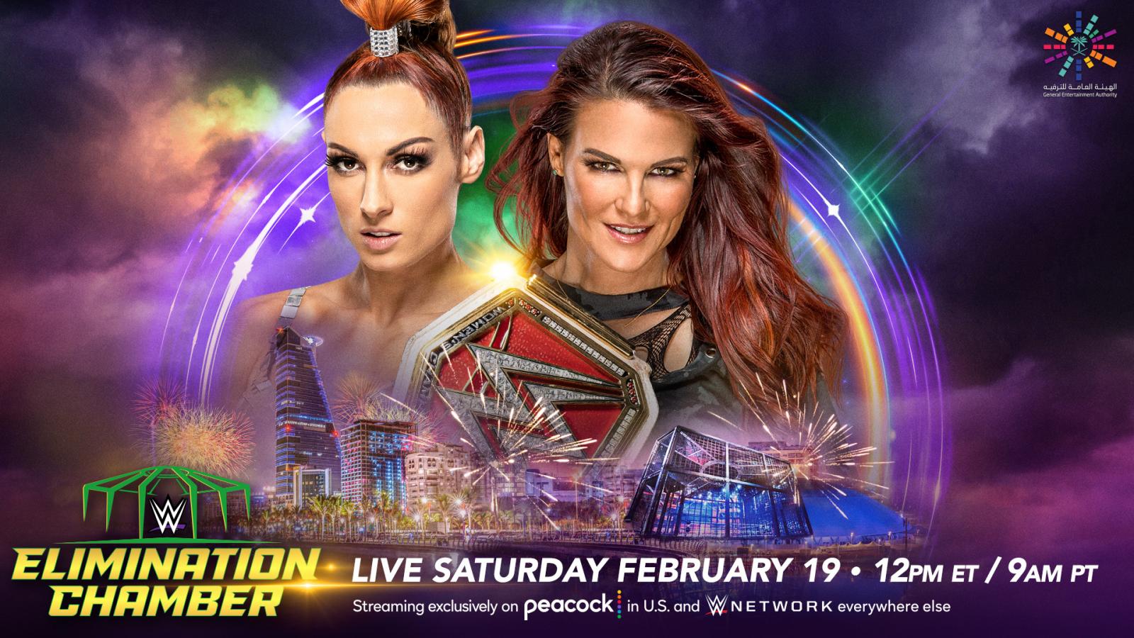 Becky Lynch vs. Lita por el Campeonato Femenil Raw en Elimination Chamber 2022 en Arabia Saudita (19/02/2022) / WWE