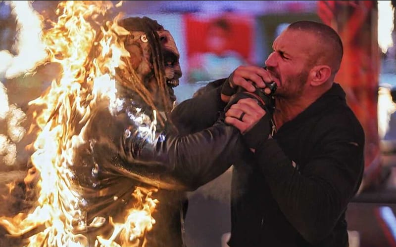 The Fiend vs. Randy Orton en WrestleMania 37