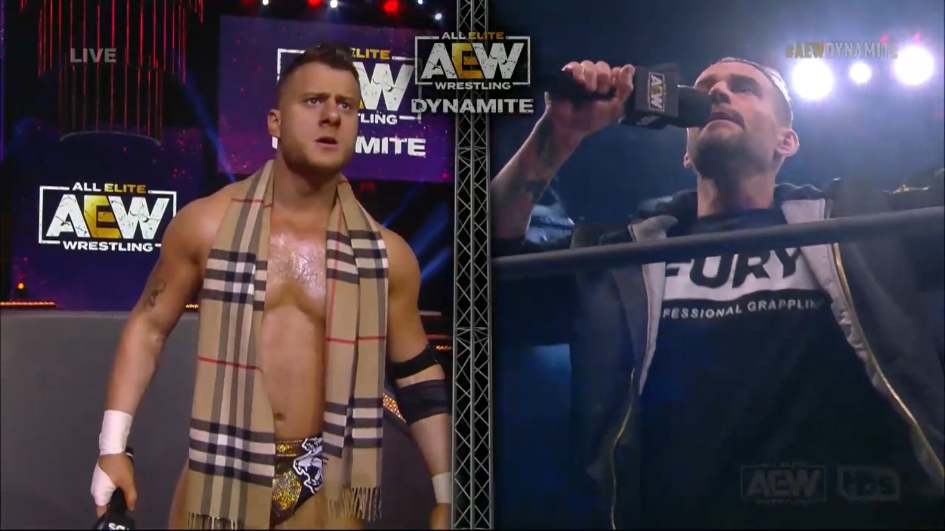 Aew Dynamite 05.01.2022 Mjf Vs Cm Punk