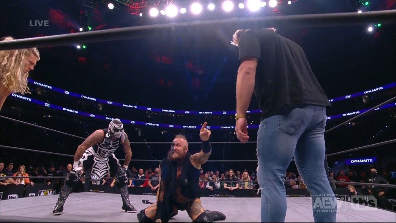 Aew Dynamite 12.01.2022 Malakai Black Penta El Zero M Brian Pillman Jr Griff Garrison
