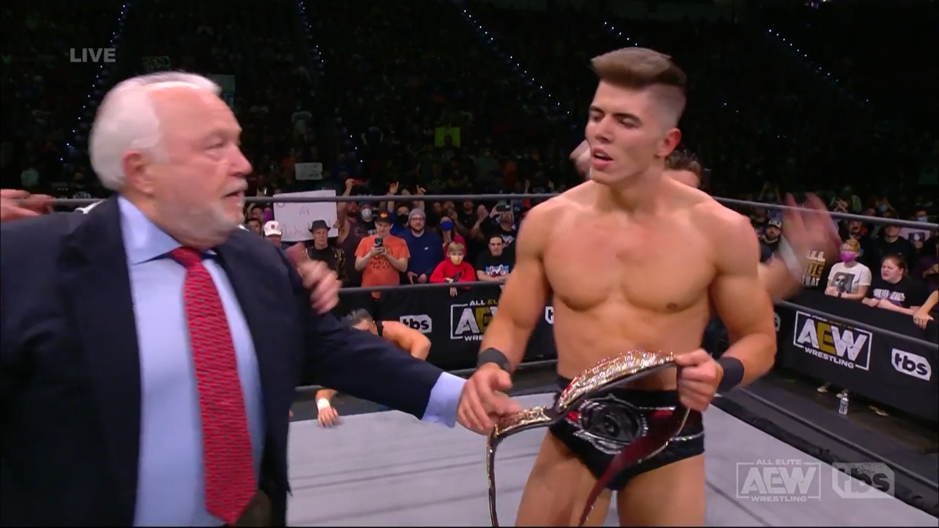 Aew Dynamite 12.01.2022 Sammy Guevara Campeon Interino Tnt