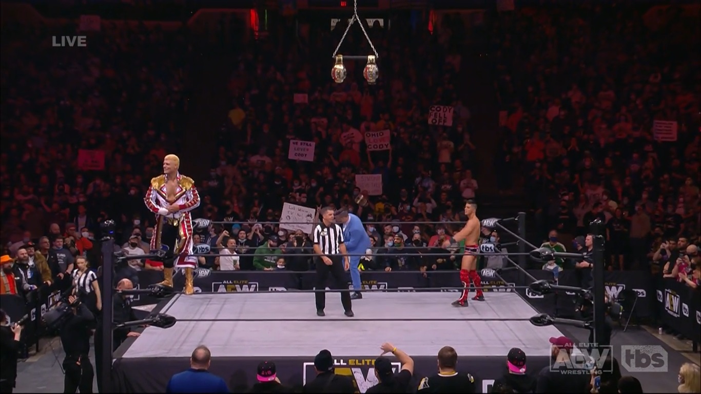 Cody Rhodes y Sammy Guevara - AEW Dynamite 26 de enero 2022