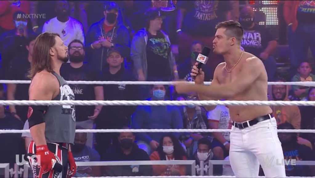 Aj Styles Y Grayson Waller Nxt 4 De Enero 2022