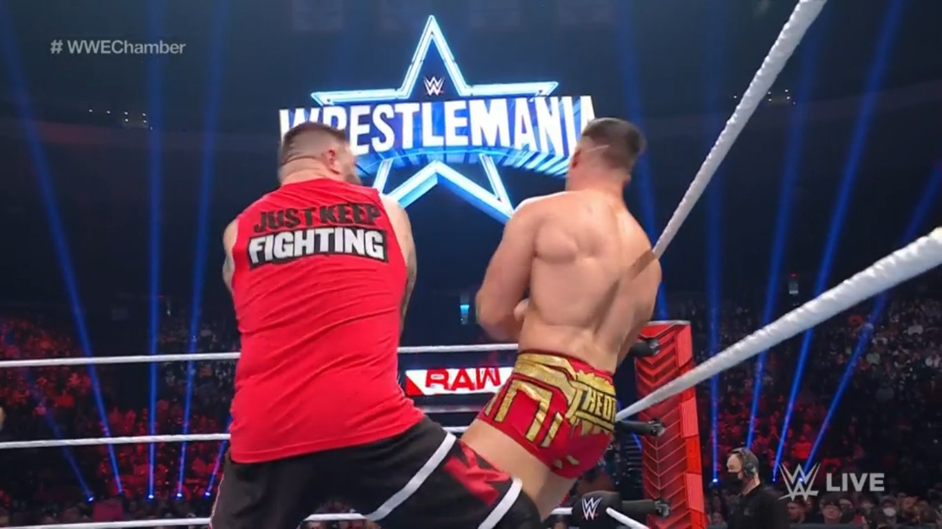 Kevin Owens vs. Austin Theory - WWE Raw 31 de enero 2022