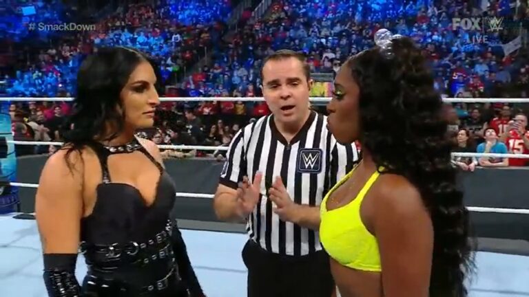 sonya deville y naomi smackdown 28 de enero 2022