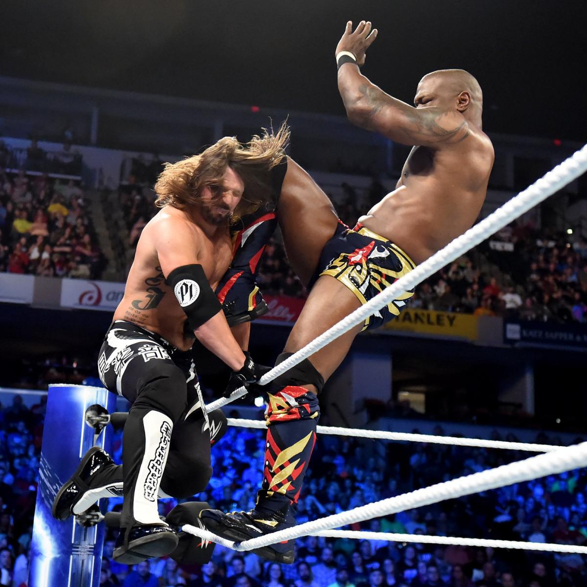 Shelton Benjamin vs. AJ Styles