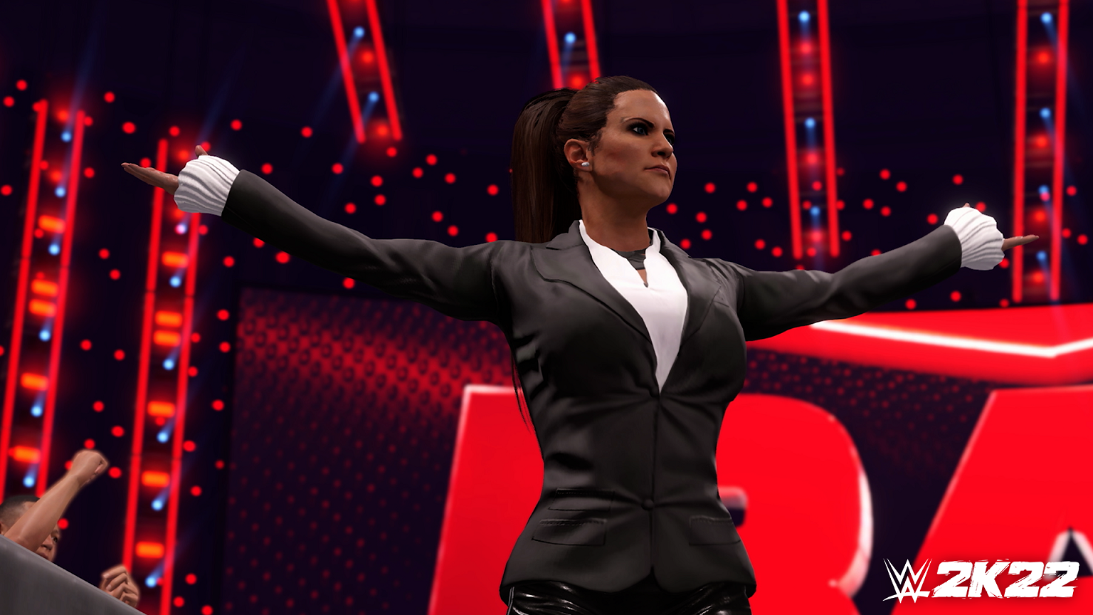 Stephanie McMahon en el videojuego WWE 2k22