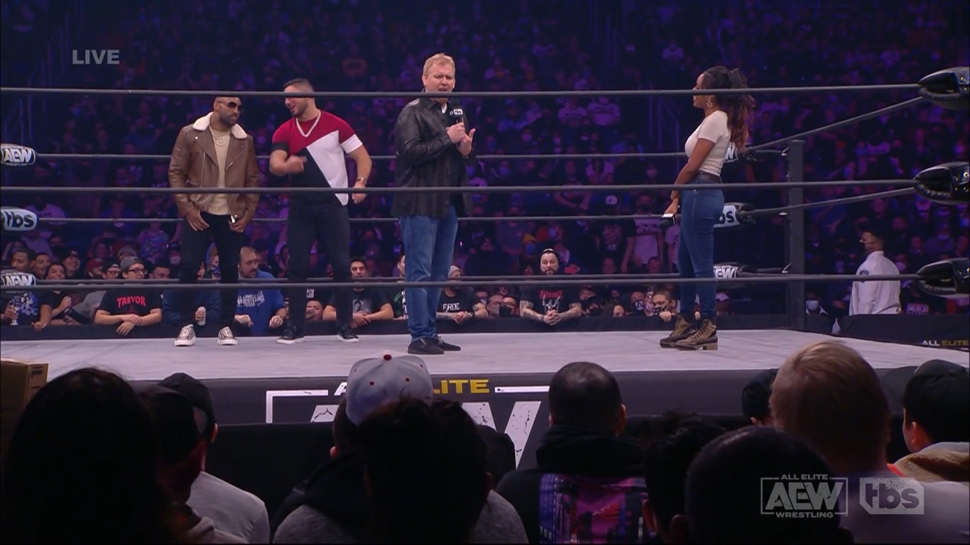 Aew Dynamite 02.02.2022 Brandi Rhodes Dan Lambert Scorpio Sky Ethan Page