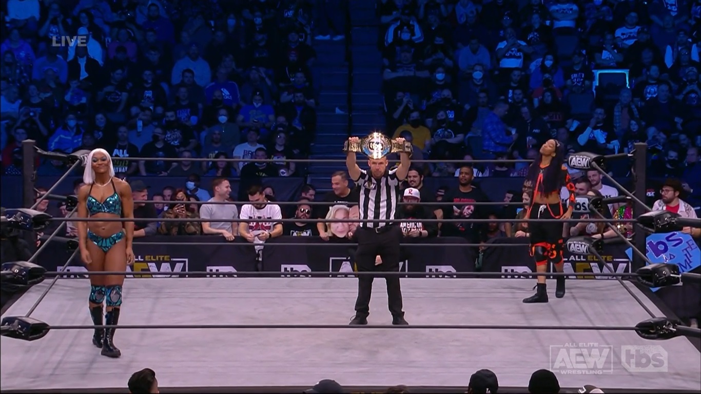 Aew Dynamite 09.02.2022 Jade Cargill Vs A.q.a 2