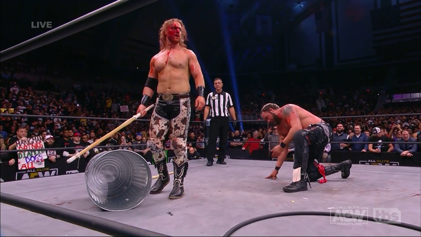 Aew Dynamite 09.02.2022 Texas Deathmatch Lance Archer Hangman Adam Page Jake Roberts Dan Lambert 13
