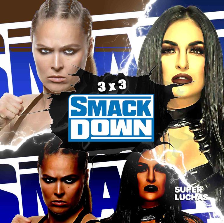 3x3 WWE SmackDown 4 de marzo 2022