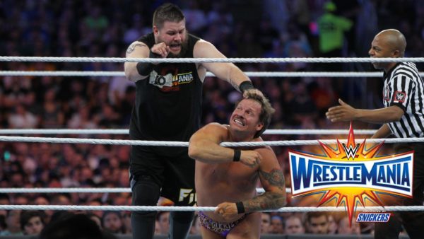 Chris Jericho vs. Kevin Owens por el Campeonato de Estados Unidos en WrestleMania 33