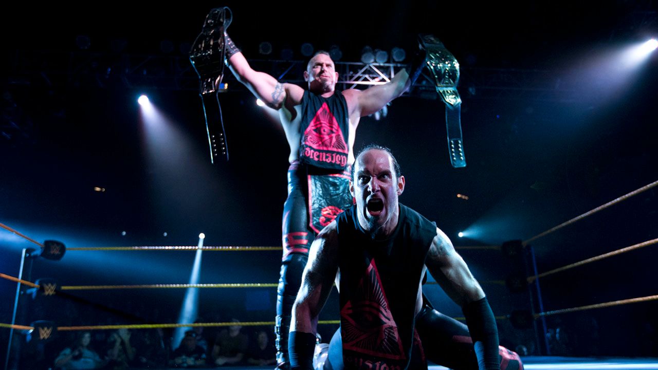 Konnor y Viktor, The Ascension, como Campeones de Parejas NXT