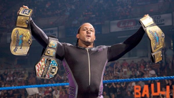 MVP en su primera etapa en WWE (2005-2010) como Campeón de Estados Unidos y Campeón de Parejas
