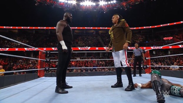 omos y commander azeez raw 7 de marzo 2022