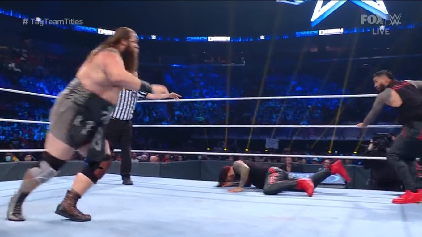 The Usos vs The Viking Raiders - WWE SmackDown 4 de marzo 2022