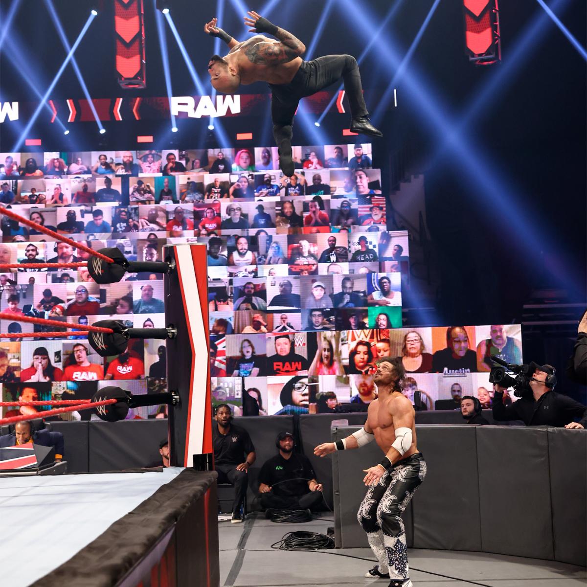 Ricochet vs. John Morrison en WWE Raw