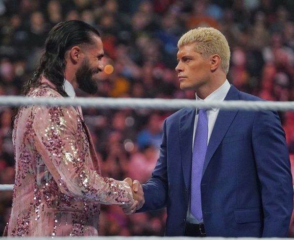 Cody Rhodes en el Raw después de WrestleMania 38
