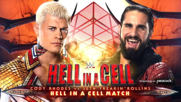 Cody Rhodes vs. Seth Rollins en el evento premium Hell in a Cell 2022 (05/06/2022) / WWE