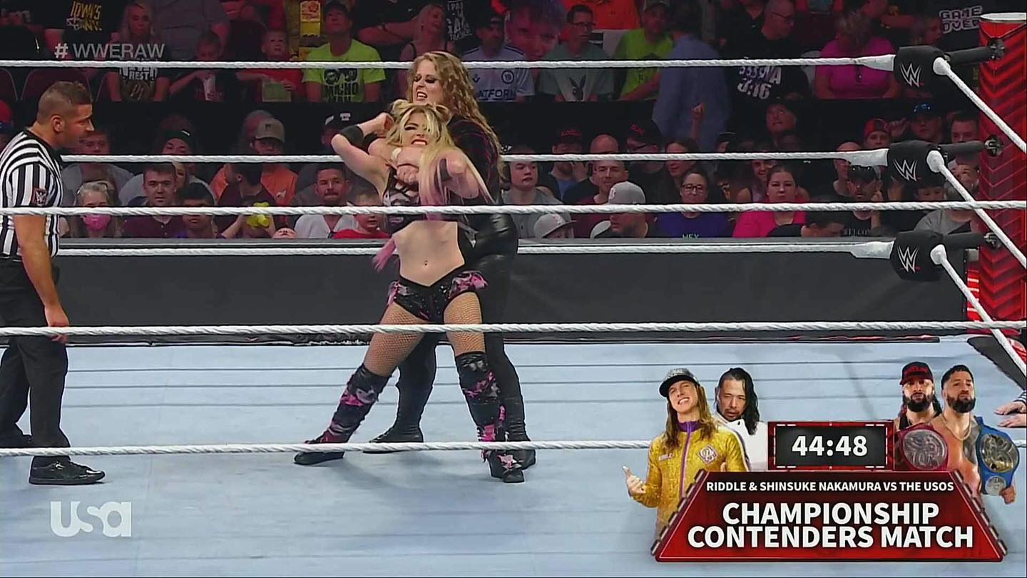 Alexa Bliss vs. Doudrop - WWE Raw 30 de mayo 2022