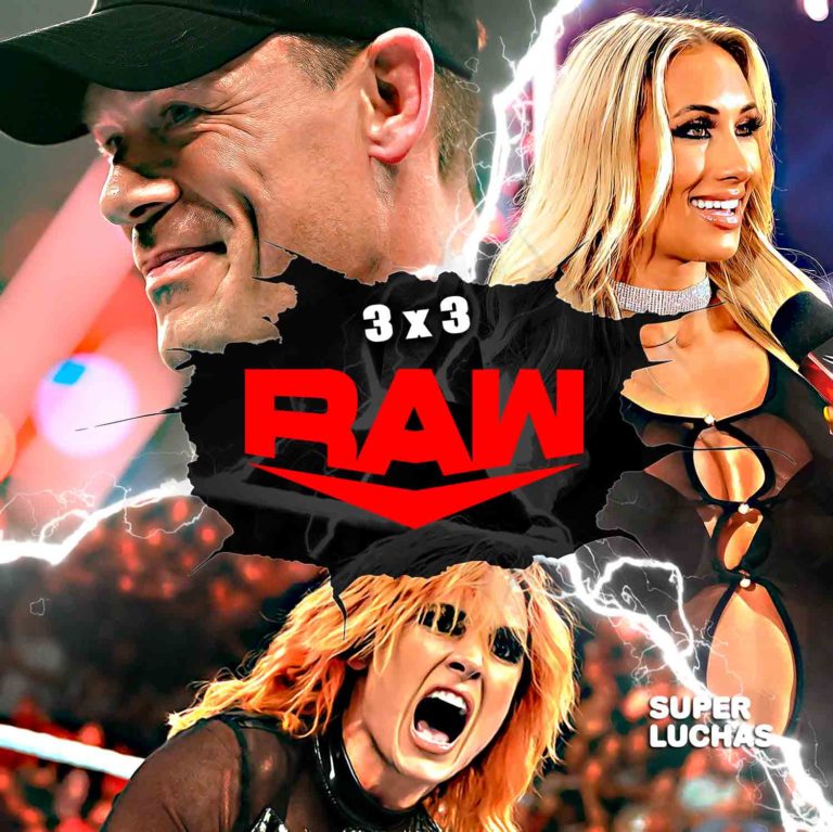 3x3: Lo mejor y lo peor de WWE Raw 27 de junio 2022