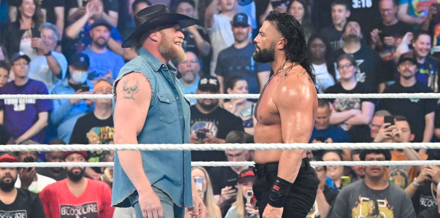Brock Lesnar y Roman Reigns - WWE SmackDown 17 de junio 2022