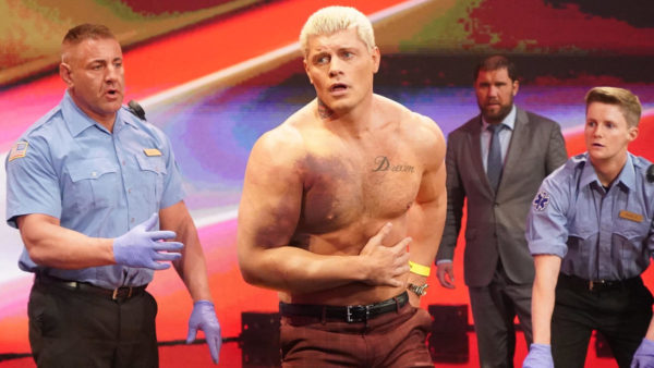 Cody Rhodes en el episodio de WWE Raw del 6 de junio de 2022 - WWE