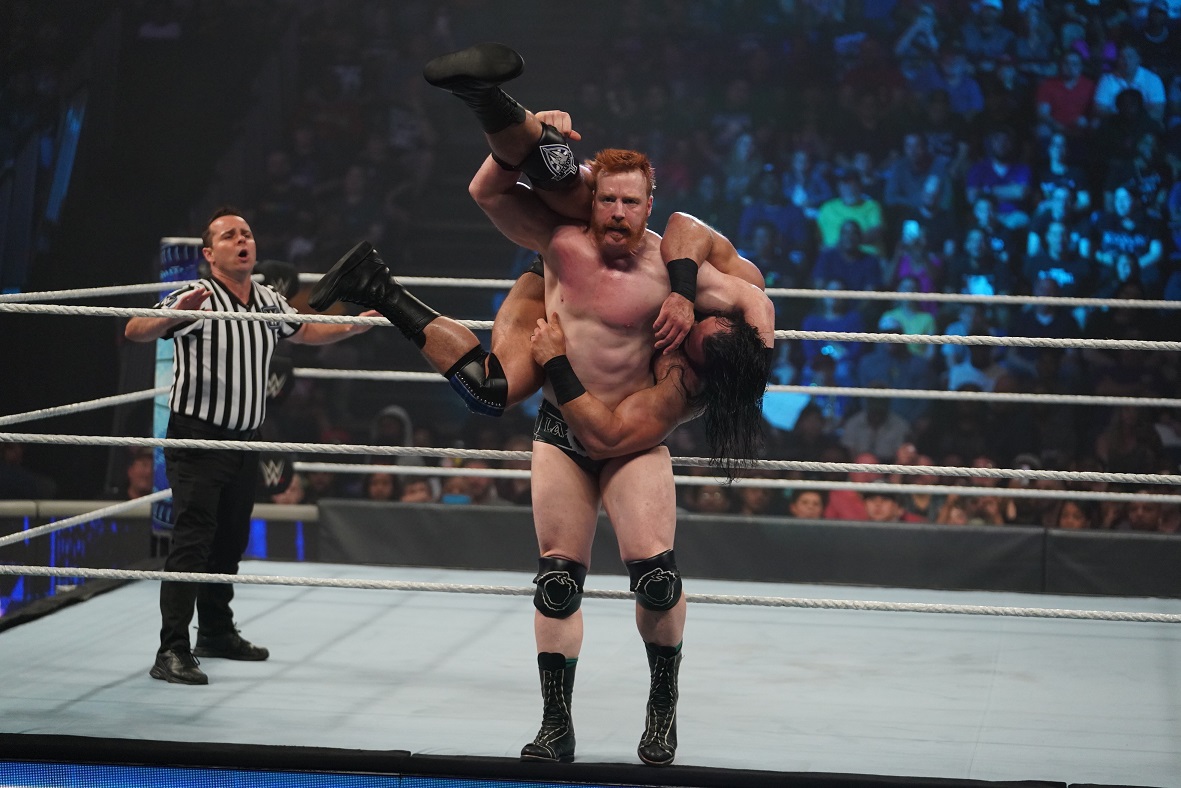 Sheamus y Drew McIntyre en SmackDown