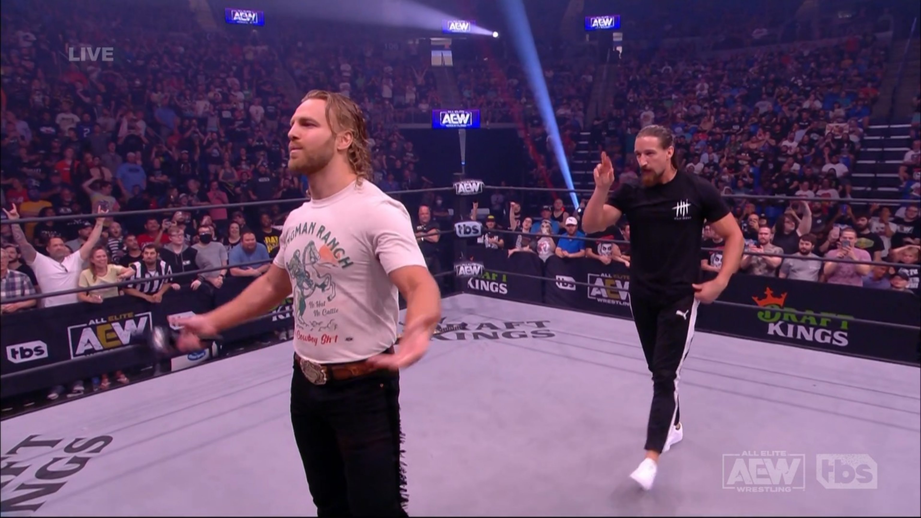 Adam Page Y Jay White Aew Dynamite 15 De Junio 2022