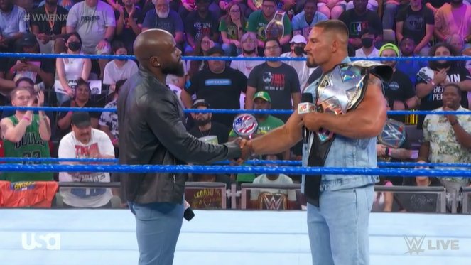 Apollo Crews Vs Bron Breakker Nxt 7 De Junio 2022