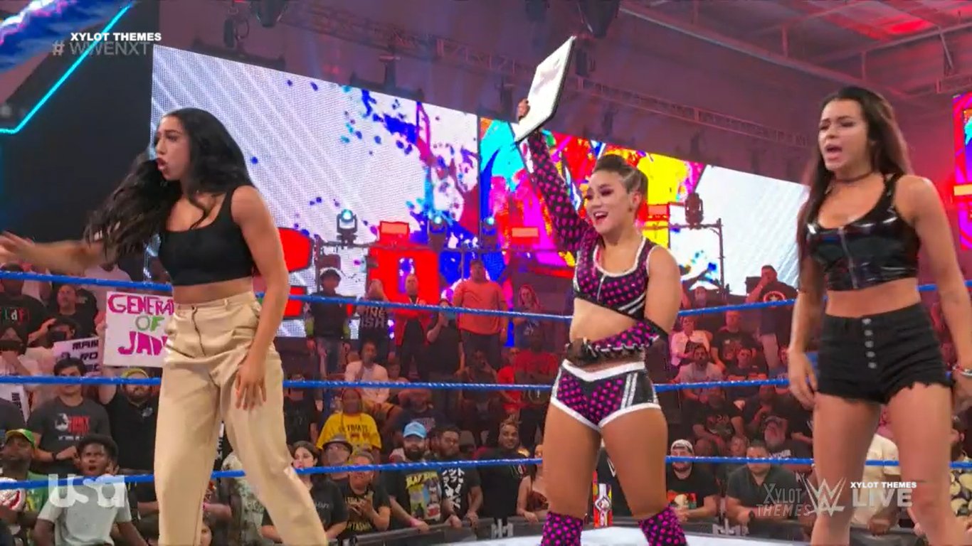 Indi Hartwell Roxanne Perez Y Cora Jade Nxt 7 De Junio 2022