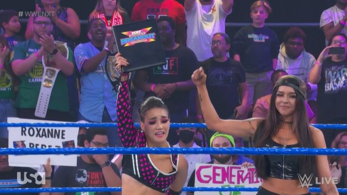 Roxanne Perez Y Cora Jade Nxt 7 De Junio 2022