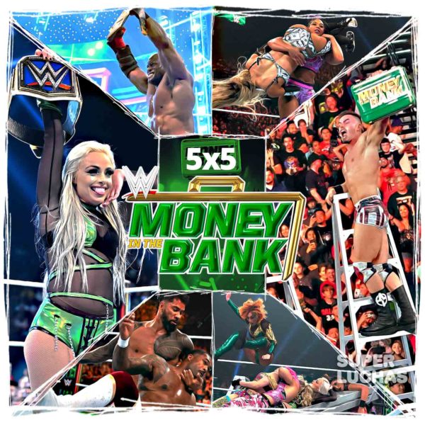 5x5: Lo mejor y lo peor de WWE MONEY IN THE BANK 2022