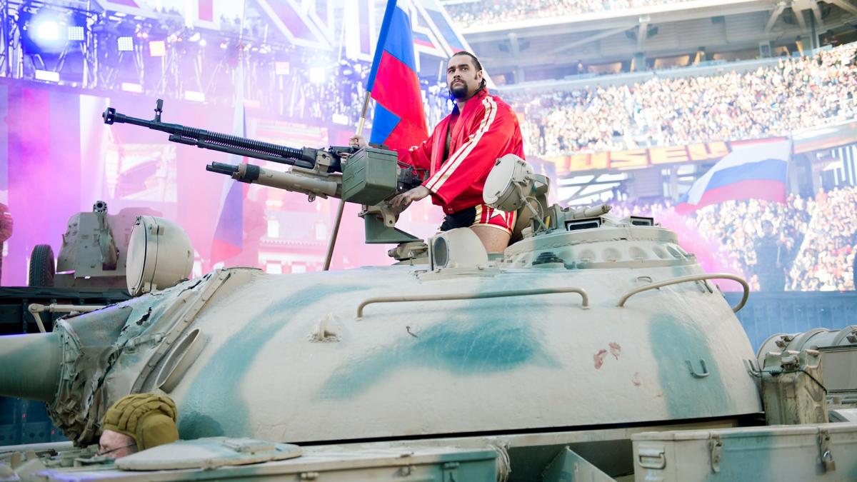 Rusev en WrestleMania 31