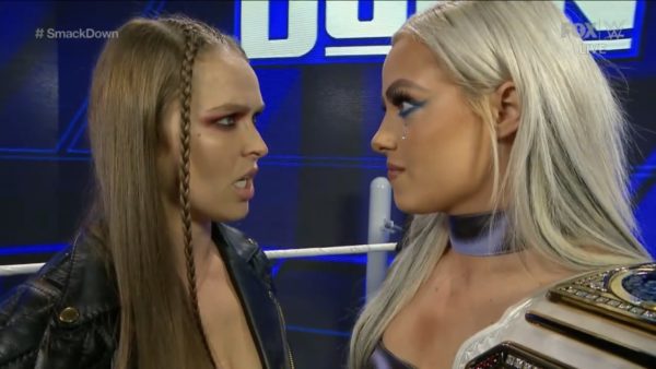 Ronda Rousey y Liv Morgan - WWE SmackDown