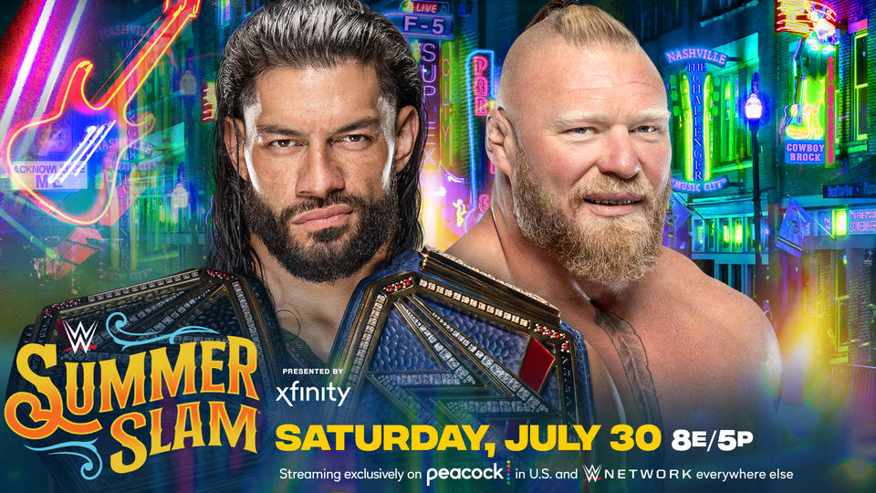 Roman Reigns vs Brock Lesnar - WWE SummerSlam 2022