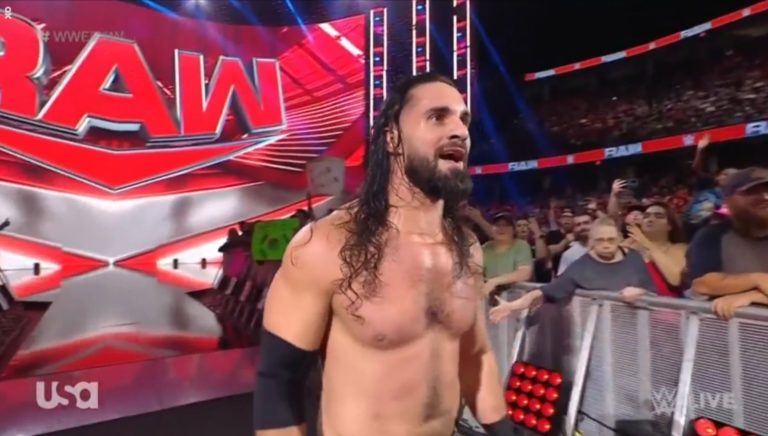 Seth Rollins en WWE Raw (08/08/2022) / WWE