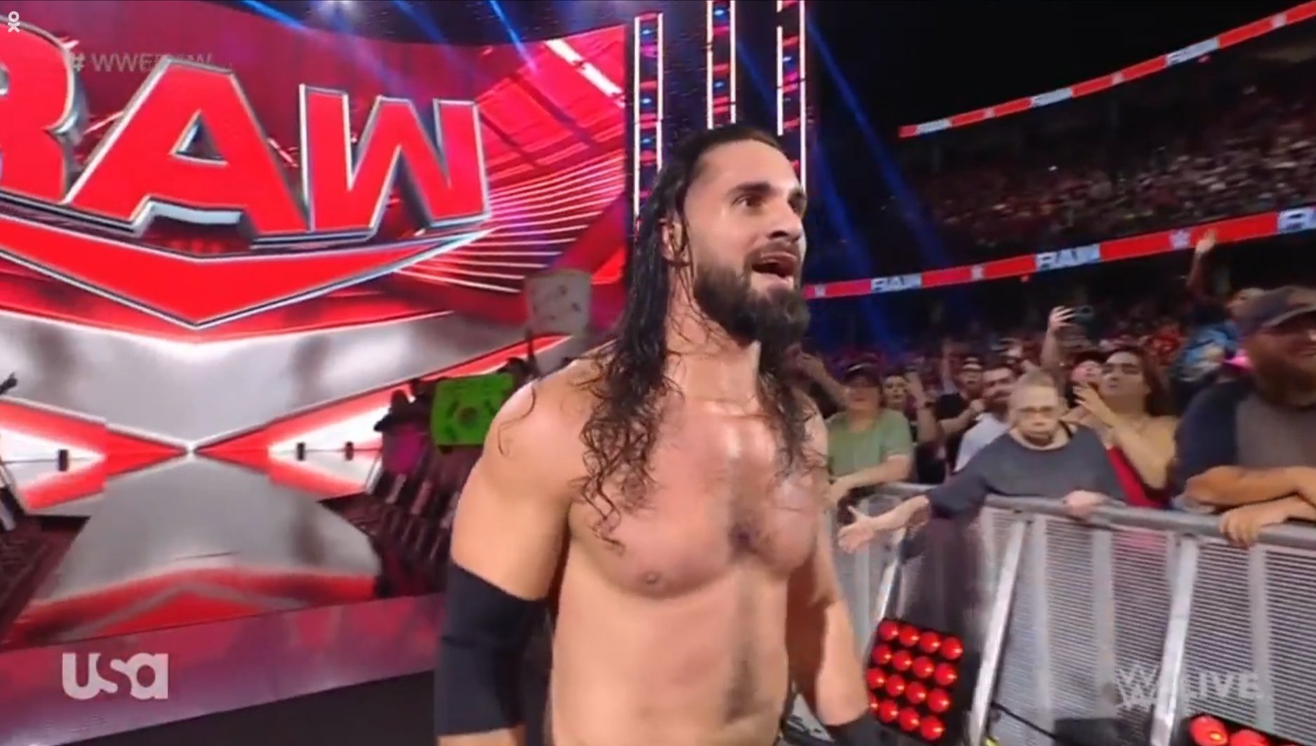 Seth Rollins en WWE Raw (08/08/2022) / WWE