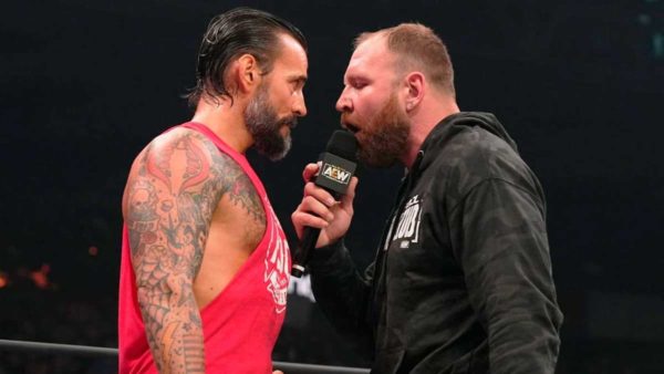 CM Punk y Jon Moxley - AEW Dynamite