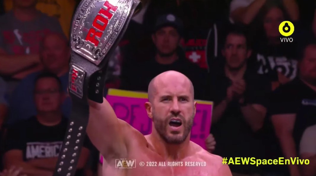 Claudio Castagnoli retuvo el Campeon ROH ante Dax Harwood en AEW Rampage (09/09/2022) / AEW