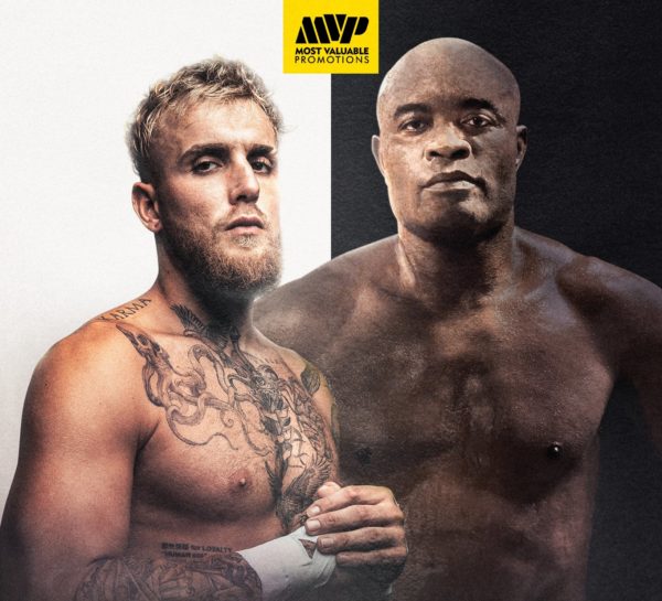 Jake Paul y Anderson Silva