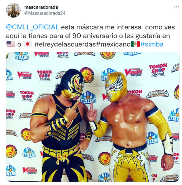 Mascara Dorada Mistico 1