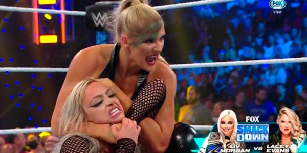 Liv Morgan y Lacey Evans - SmackDown 23 de septiembre 2022.