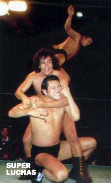 Antonio Inoki y Fujinami vs Perro Aguayo y Abdullah 03