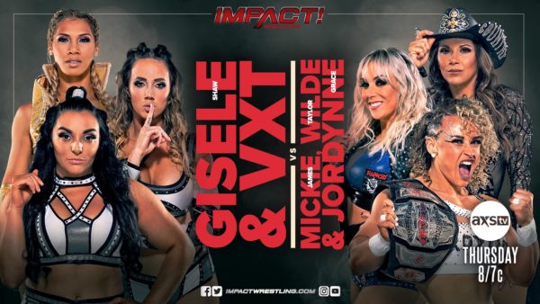 Gisele Shaw VXT vs Mickie James Taylor Wilde Jordynne Grace